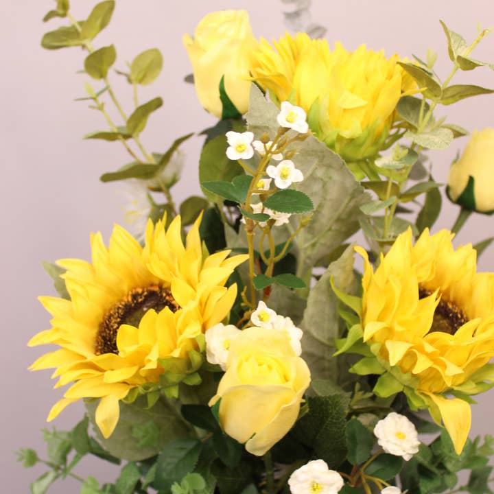 Realistic Artificial Flowers - Wholesale Artificial flowers - Real Touch Sunflower Bouquet '88'11
