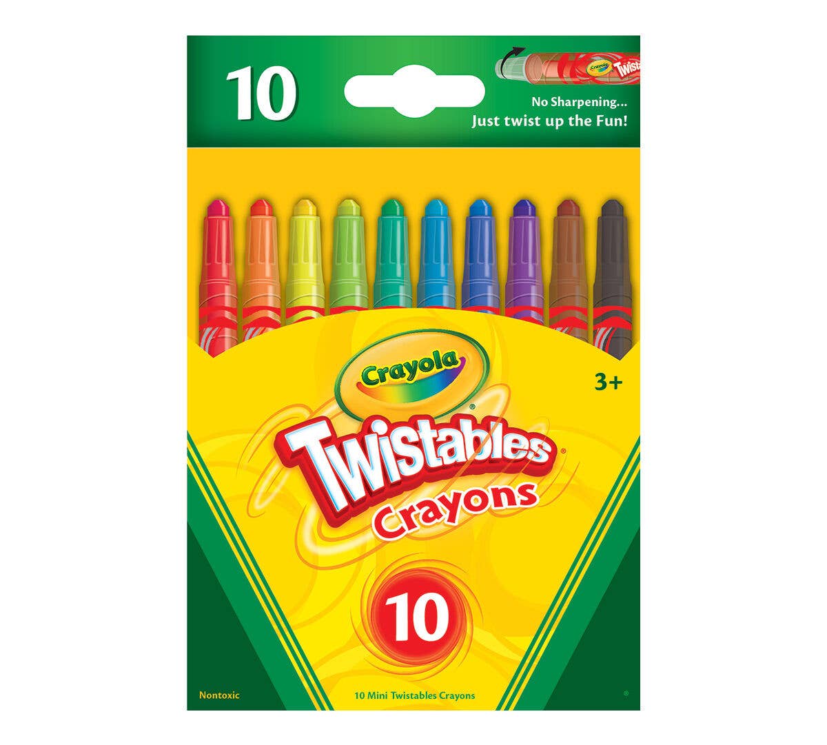 Really Big Coloring Books | ColoringBook.com - Wholesale Crayons – Child & baby - Crayola 10 Count Twistable Crayons