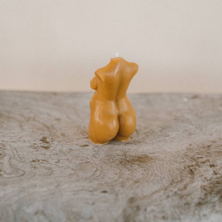 Mother Madre Bees - Wholesale Novelty Candle - Fertile Mama — Beeswax Affirmation Candle1