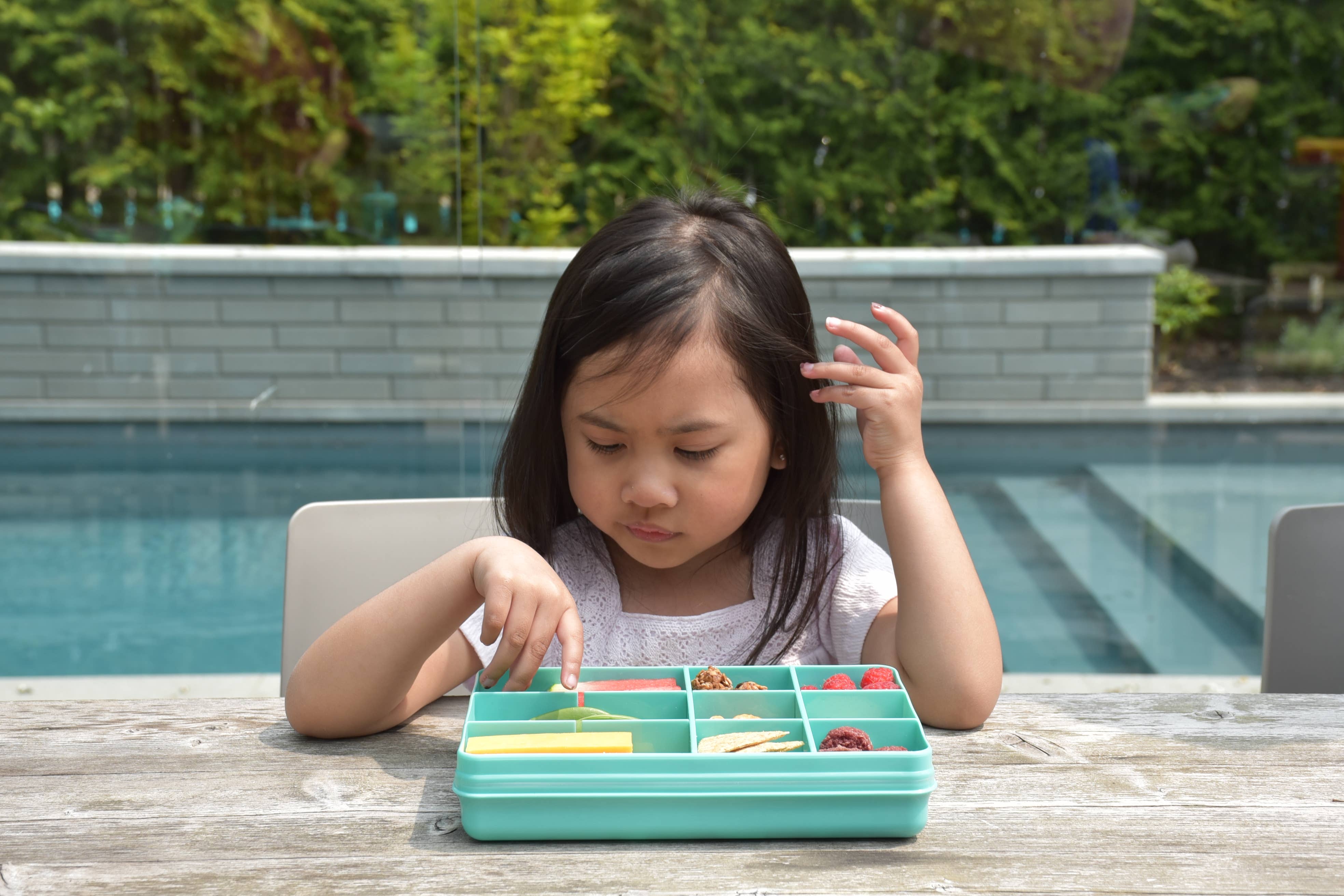 melii - Vente Boîte à goûter - Enfant et bébé - Snackle Box, contenant à collations divisé avec 12 compartiments7