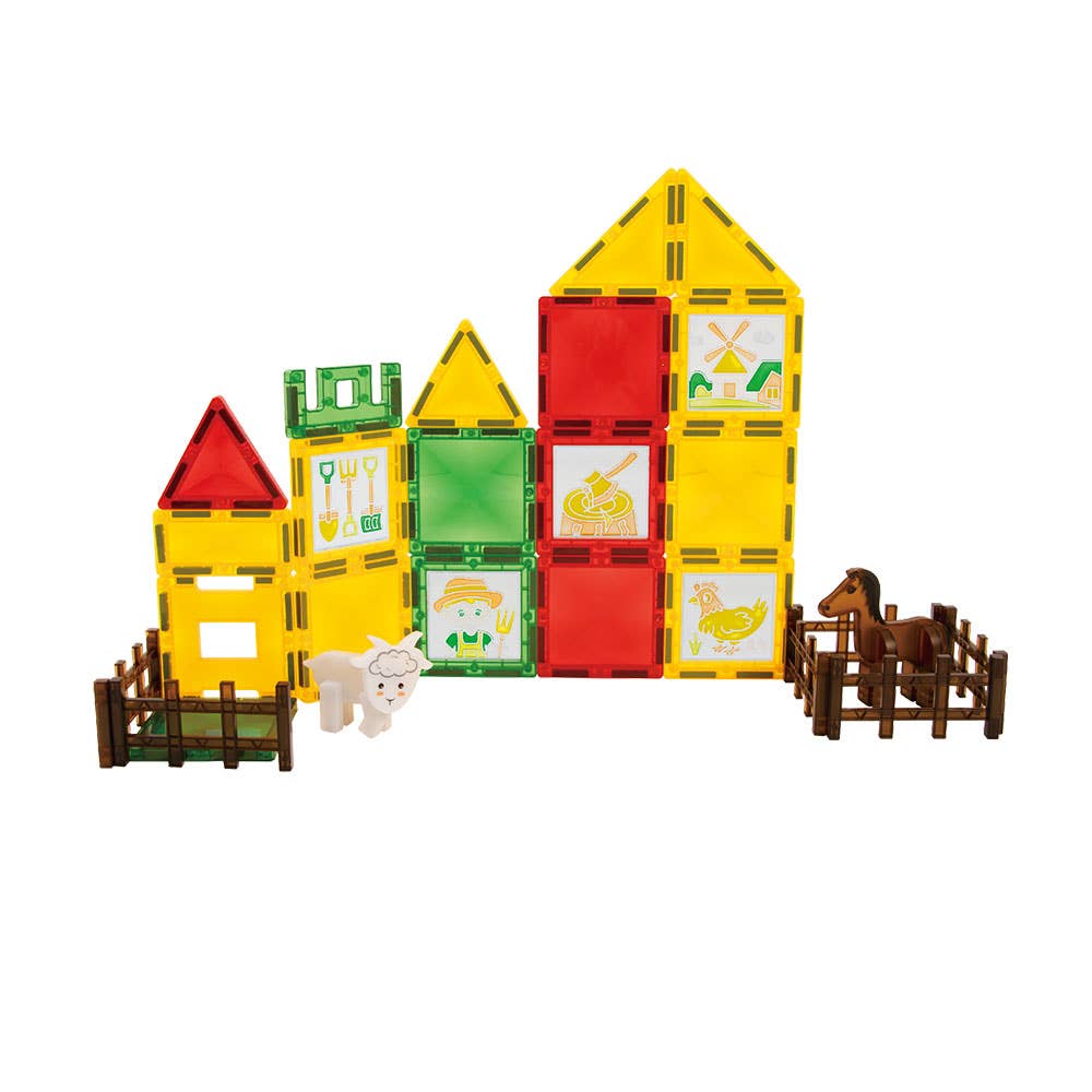 AJ Aguiar - Wholesale Toy Set - Kids - Magnetic Game The Farm 46 Pcs With 6 Markers14