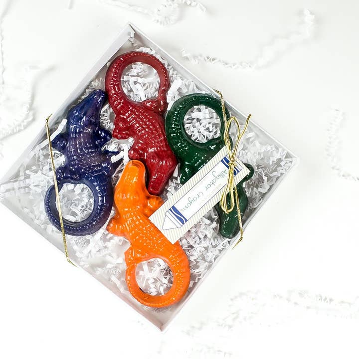 Alligator Crayons for wholesale by Nola Tawk