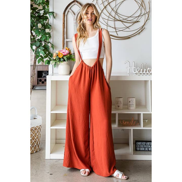 Combinaison à bretelles tissée lavée pour la vente par Reborn J