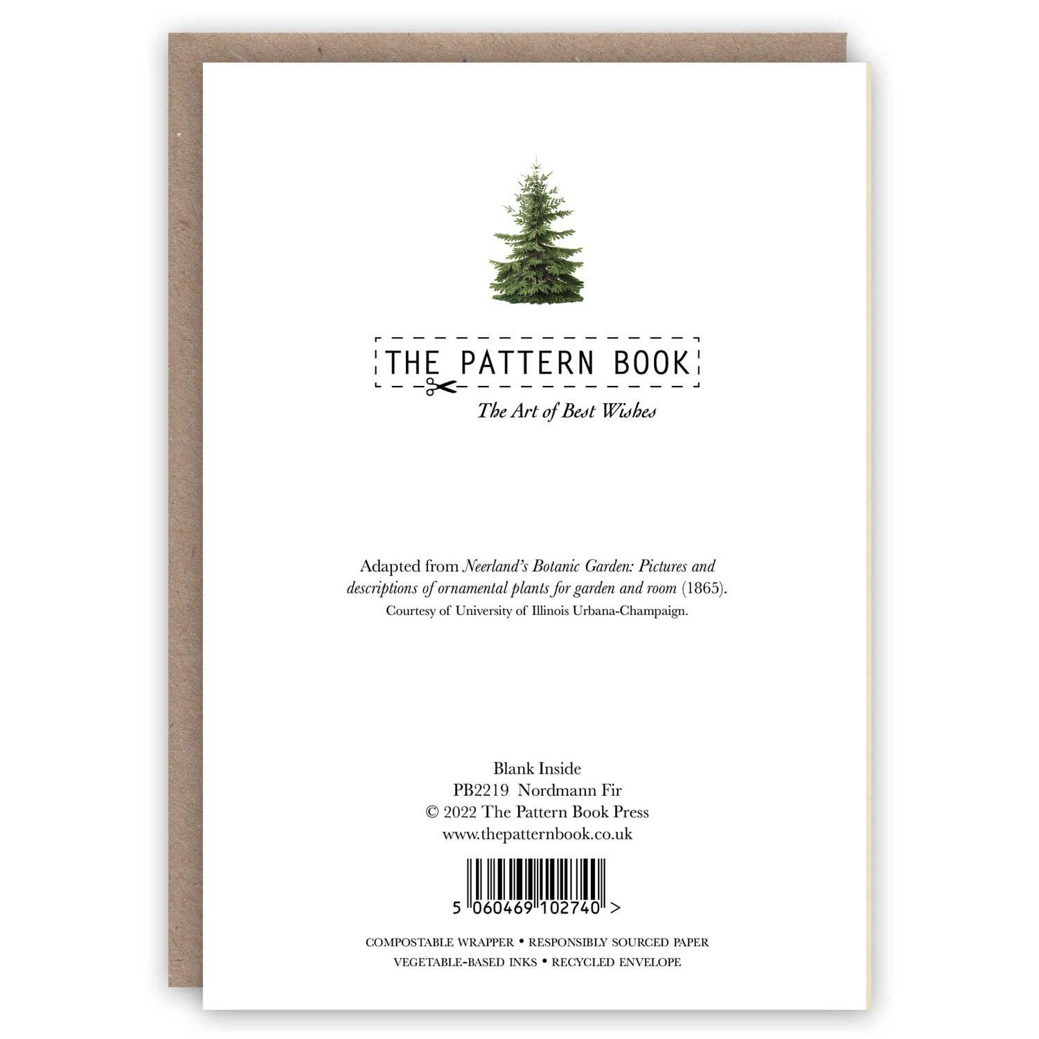 The Pattern Book – wholesale Christmas card – Nordmann Fir1