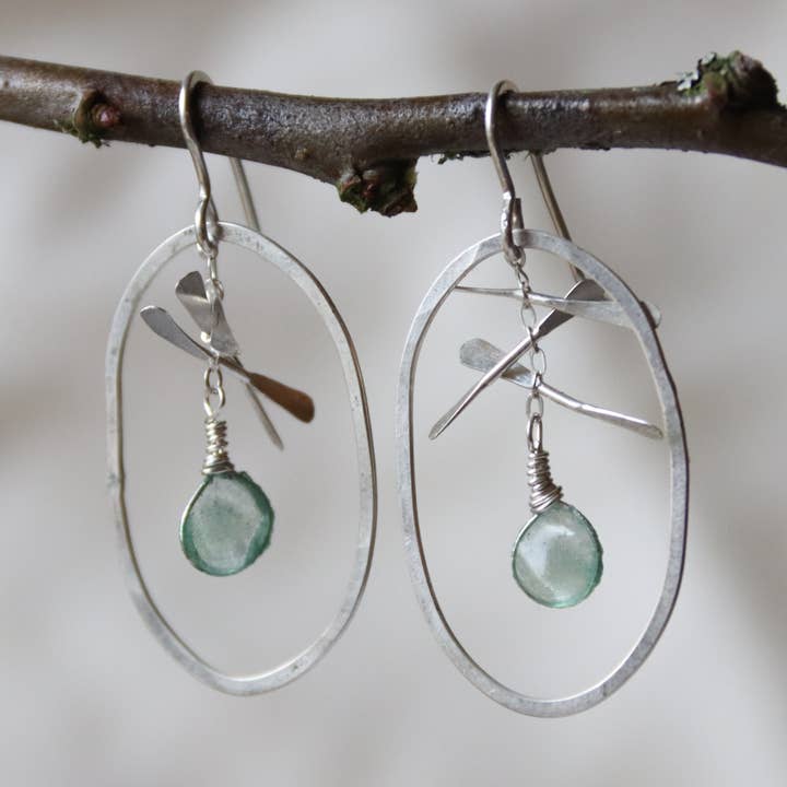 Ice Crystal Earrings, Small for wholesale by Verso