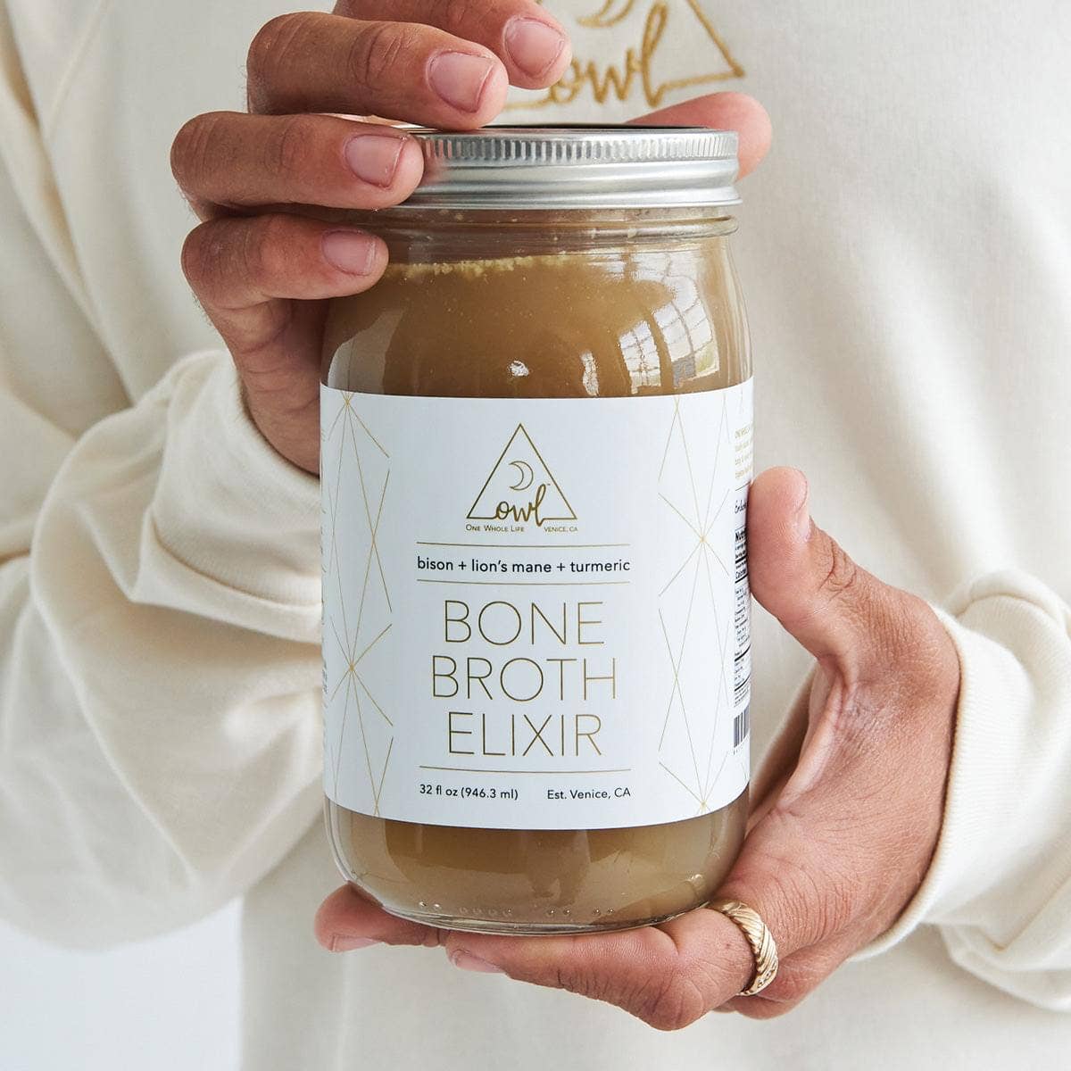 OWL Venice - Wholesale Broth - Bison Bone Broth Elixir1