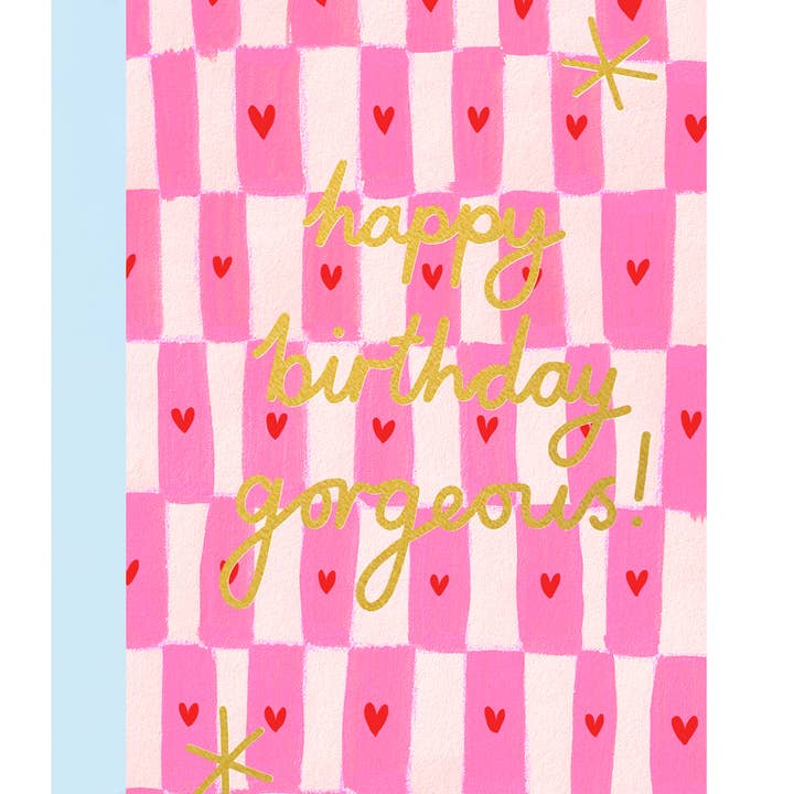 Happy Birthday Gorgeous card for wholesale by Ickaprint