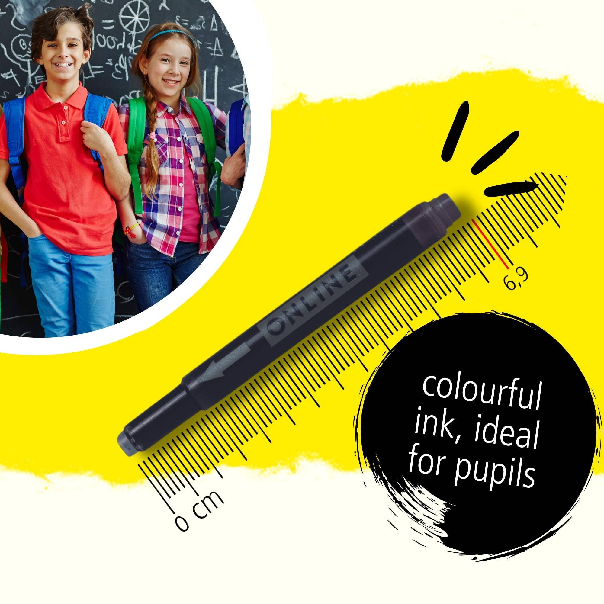 ONLINE Schreibgeräte GmbH - Wholesale Pen - ONLINE colorful combination ink cartridges (60 boxes)3