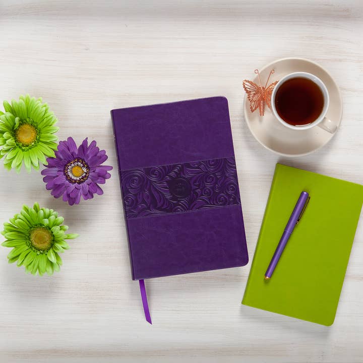 The Passion Translation New Testament (Large Print Violet) for wholesale by BroadStreet Publishing Group, LLC