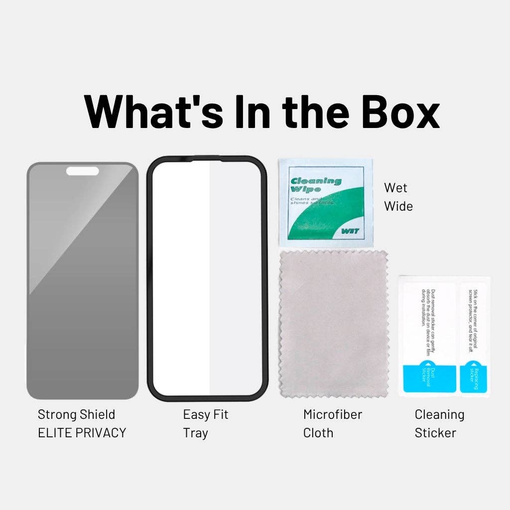 ArtsCase - Wholesale Phone/Tablet Stand - iPhone 17 Pro Max Screen Protector - Elite Privacy7