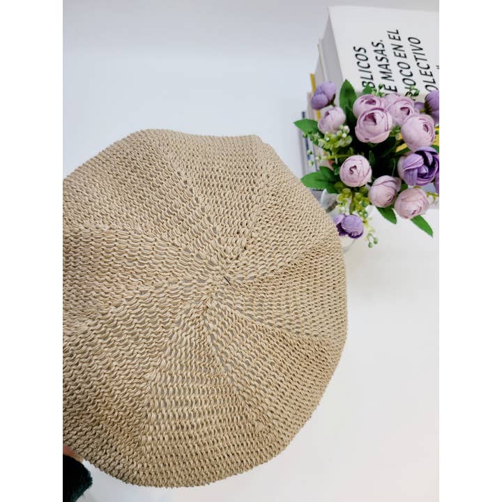 Comfortarians - Wholesale Beret - Women's - Breathable Summer Paper/Cotton Beret, Spring Summer Beret5