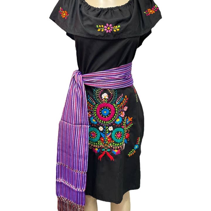 Cielito Lindo - Wholesale Scarf - Women's - Silky Shawl Rebozo22