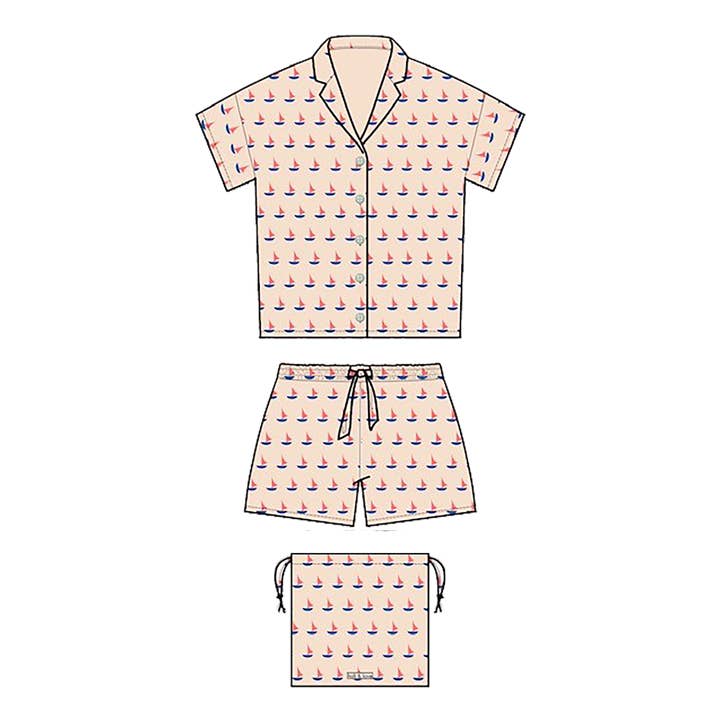 MORPHEE Kids Pajamas - Boat for wholesale on Faire