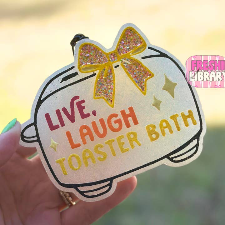 Vivi Ridi Deodorante per Auto da Bagno con Tostapane per la vendita all'ingrosso da parte di The Freshie Library