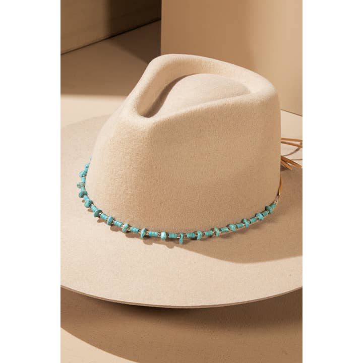 Organic Shaped Natural Stone Hat Band for wholesale on Faire