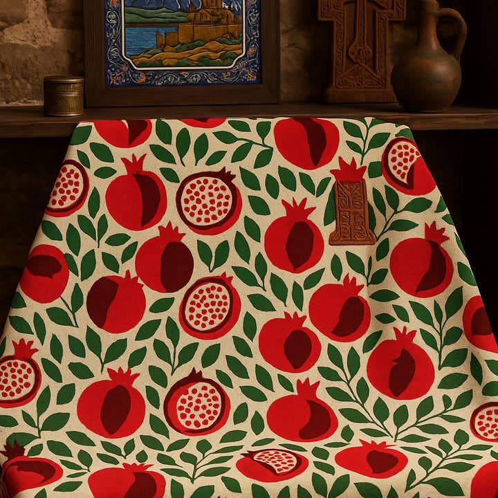 Anet’s Collection - Wholesale Throw Blanket - Pomegranate Bliss Blanket2