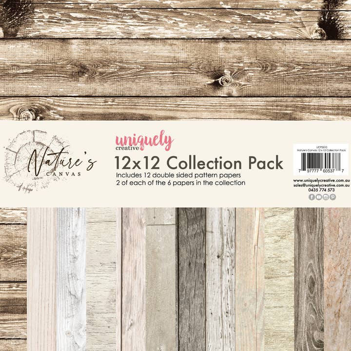 Nature's Canvas 12 x 12 Collection Pack for wholesale by Uniquely Creative
