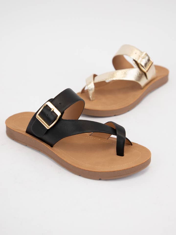 STORM CROSS THONG STRAP COMFORTABLE SOLE SANDALS for wholesale by CCOCCI
