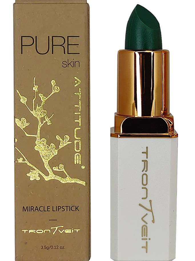 PURE Skin ATTITUDE Miracle Lipstick Green for wholesale by TronTveit