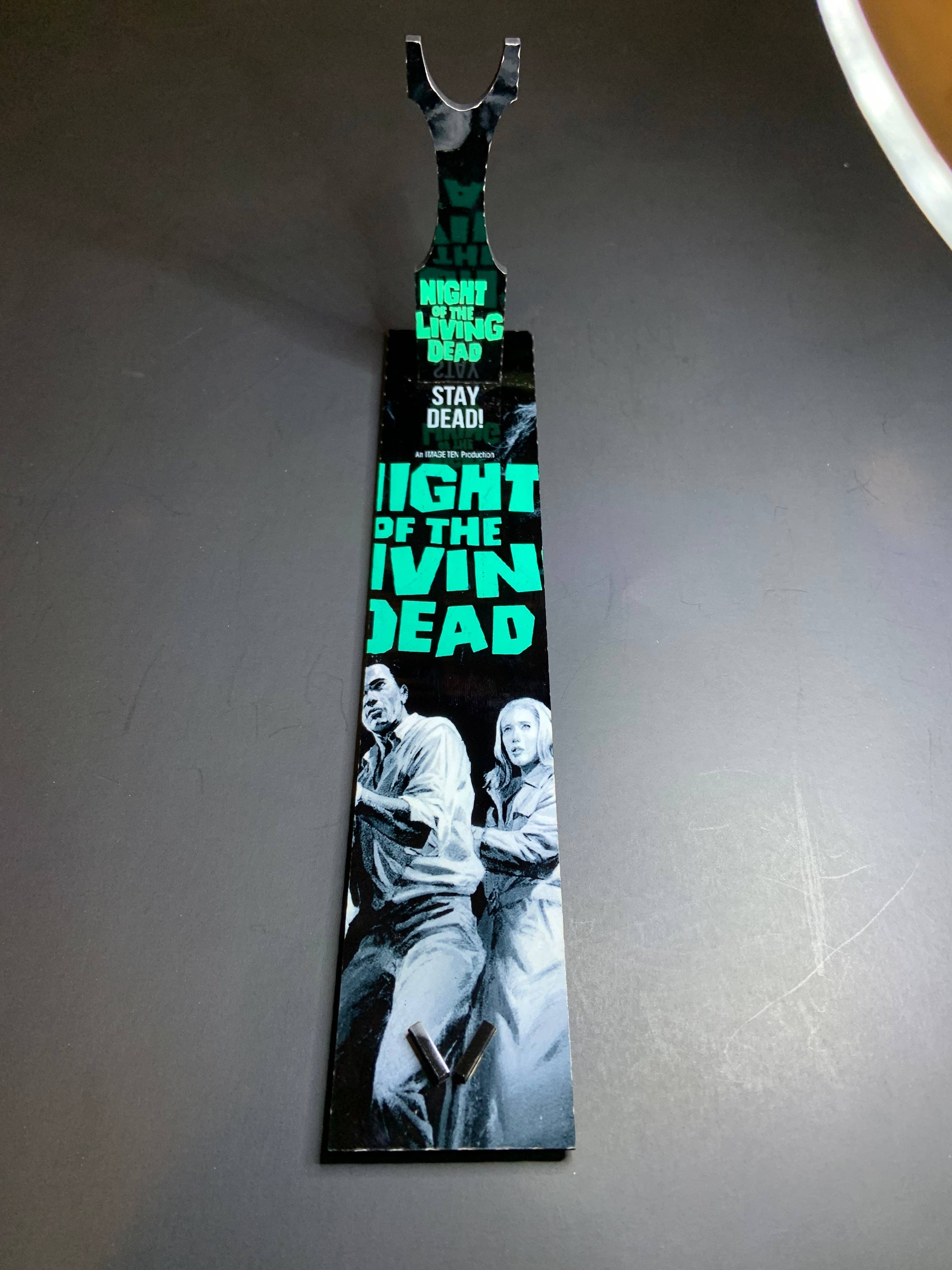 Dead Dave Designs - Wholesale Kitchen/Utility Knife - Night of the Living Dead 1968 Romero Kitchen Knife With/Without Sublimated Stand1