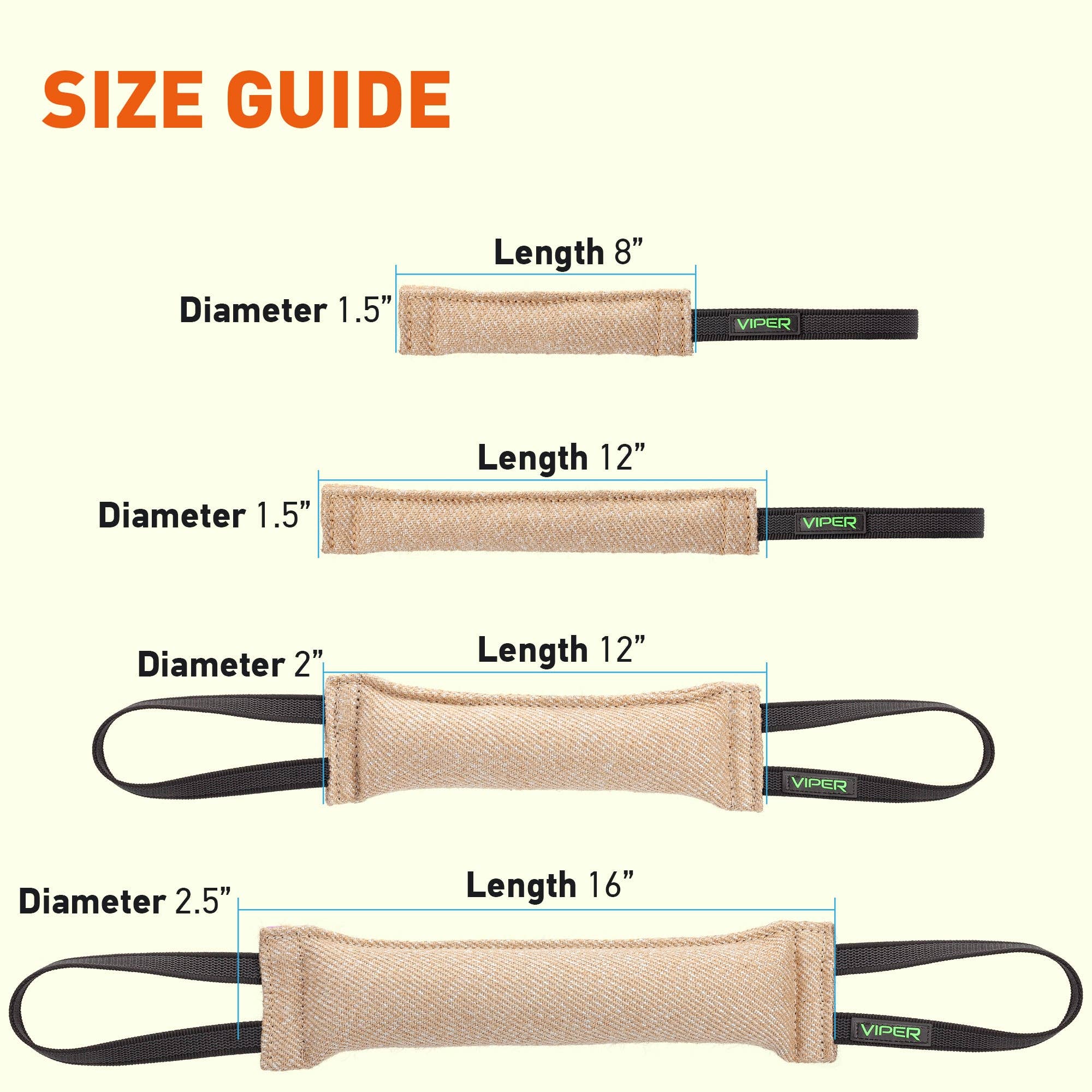 Dogline - Wholesale Pet Rope Toy - Dog - Viper Jute Tug2