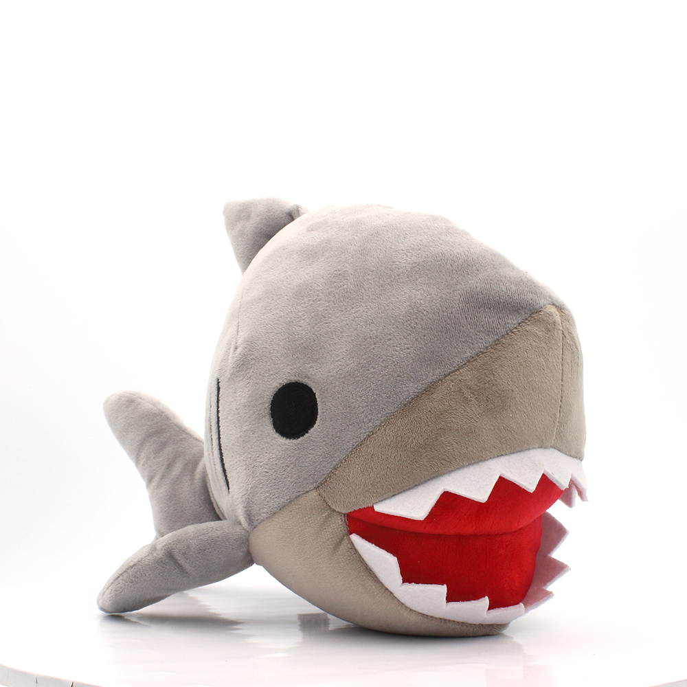 SRM Entertainment - Vente Peluche – enfant et bébé - Ami Oreiller Doux en Peluche Animal Moelleux 10" Vie Marine Requin4