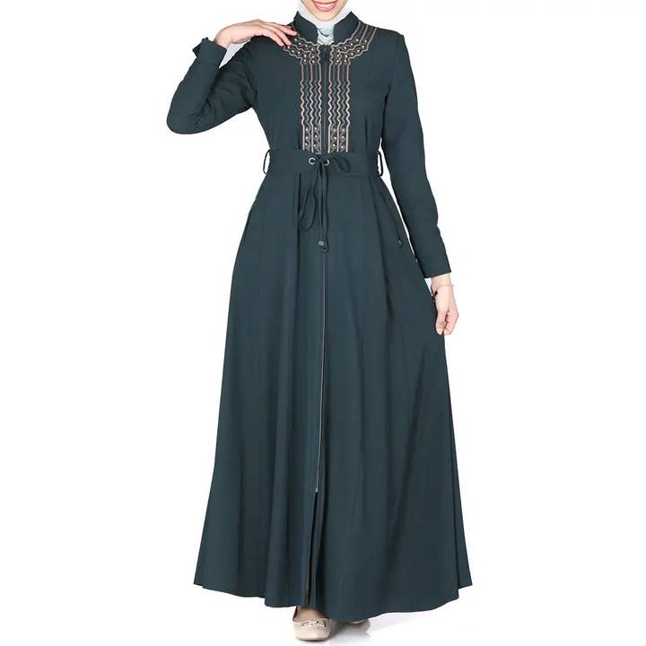 Palestinian Elegance - Wholesale Dress - Women's - Elegant Lulu's Jilbab: Luxurious Design and Comfort for Every Occasion6