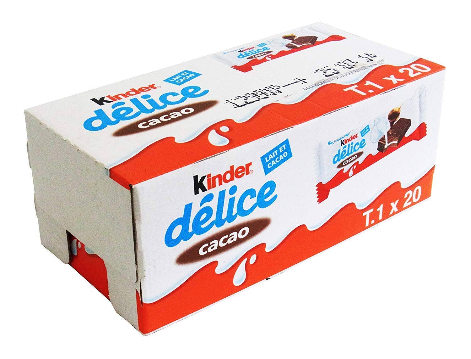 Snacky Candy - Wholesale Chocolate - Kinder Delice 39 gram 20 count2