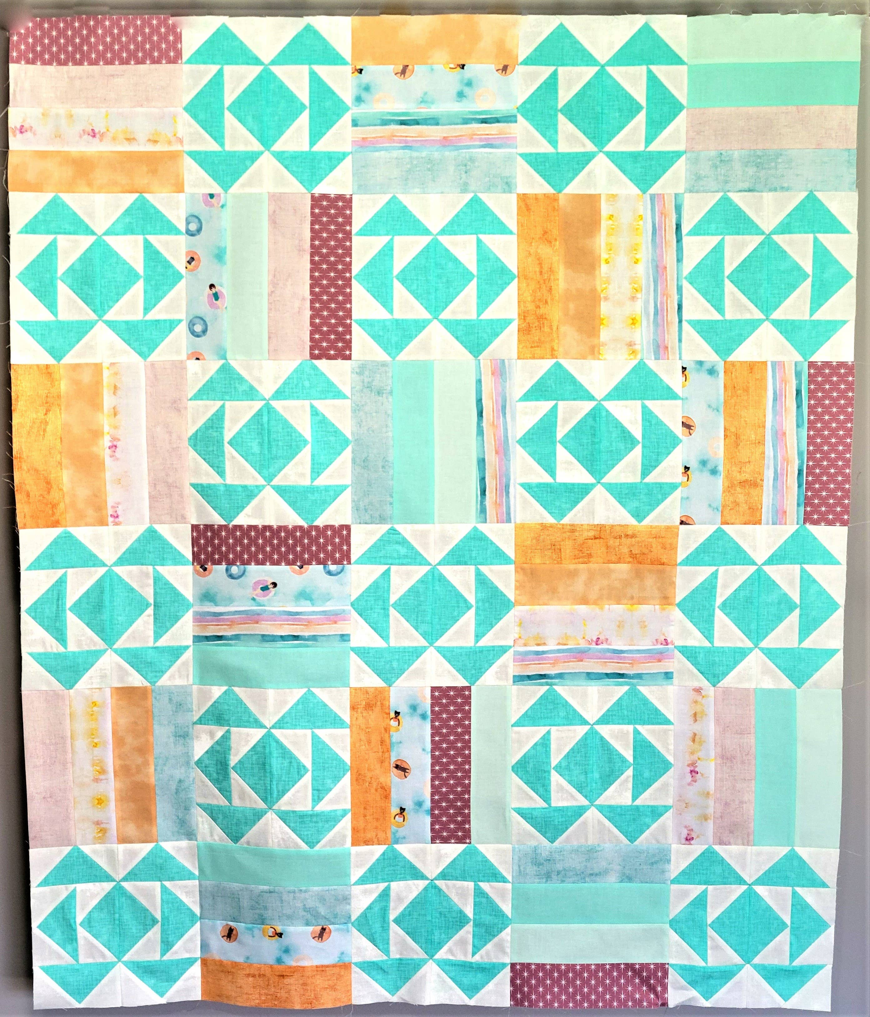 Purple Daisy Quilt Designs - Wholesale Quilt - Clara Quilt Pattern4