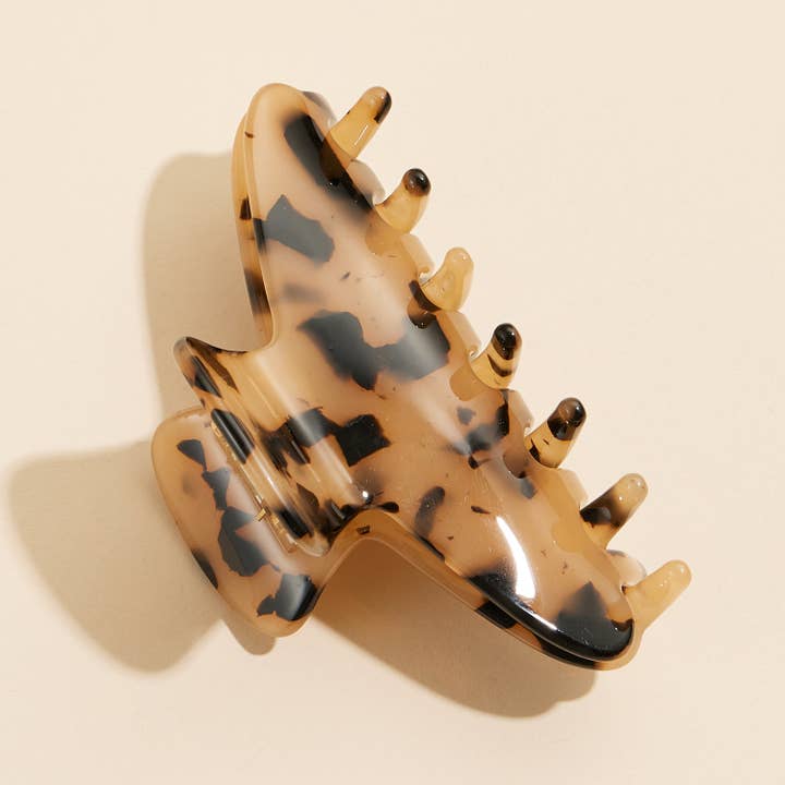Lilla Haven - Wholesale Hair Clip - Women's - Elegant Marble Acetate Hair Claw Clip - Strong Hold for Everyday Styling