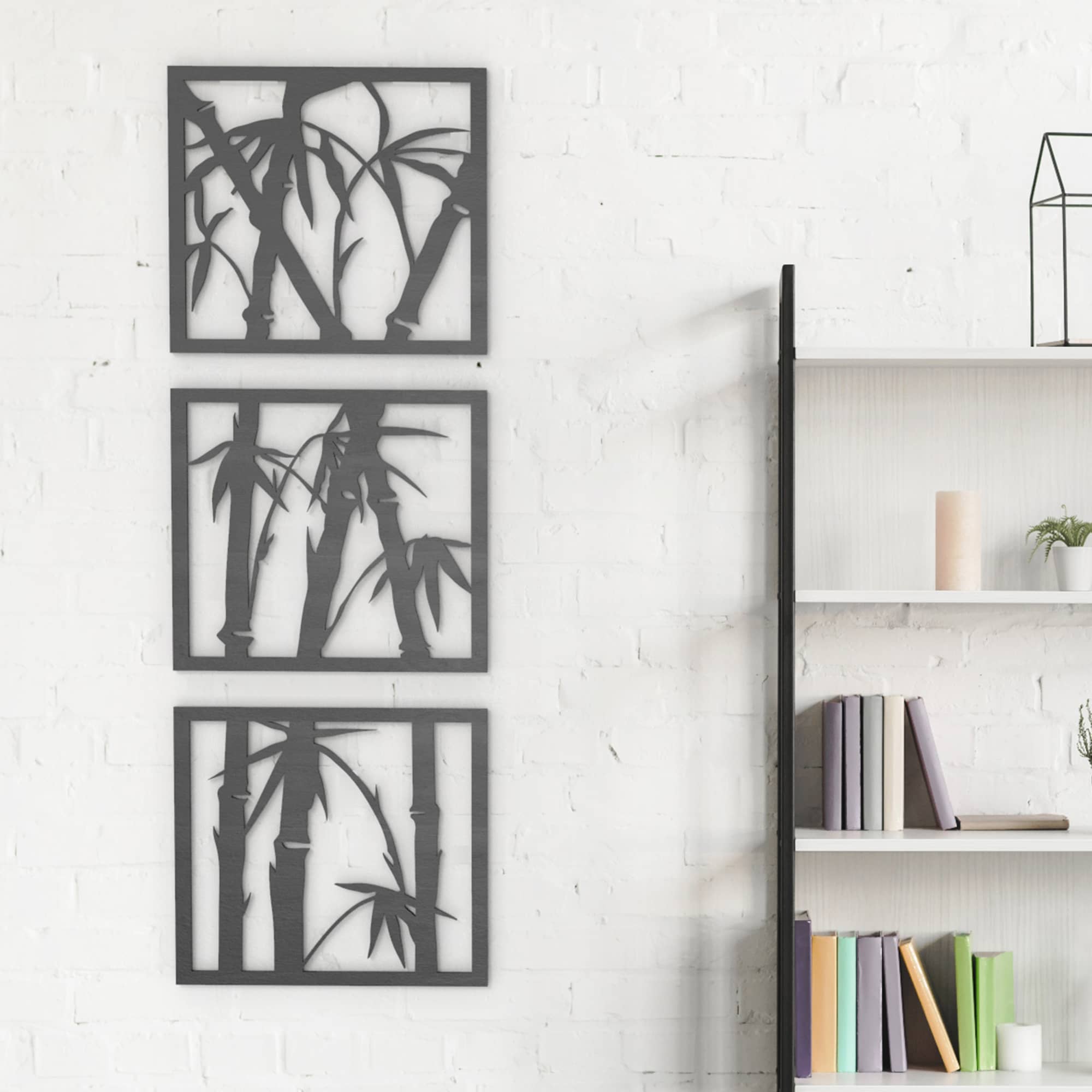 PeroWorx Designs - Wholesale Gallery Wall Set - Bamboo Wood Wall Art, Room Decoration, Feng Shui Decoration1