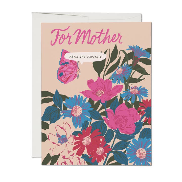 Red Cap Cards - Wholesale Mother's Day Card - For Mother Mother's Day greeting card