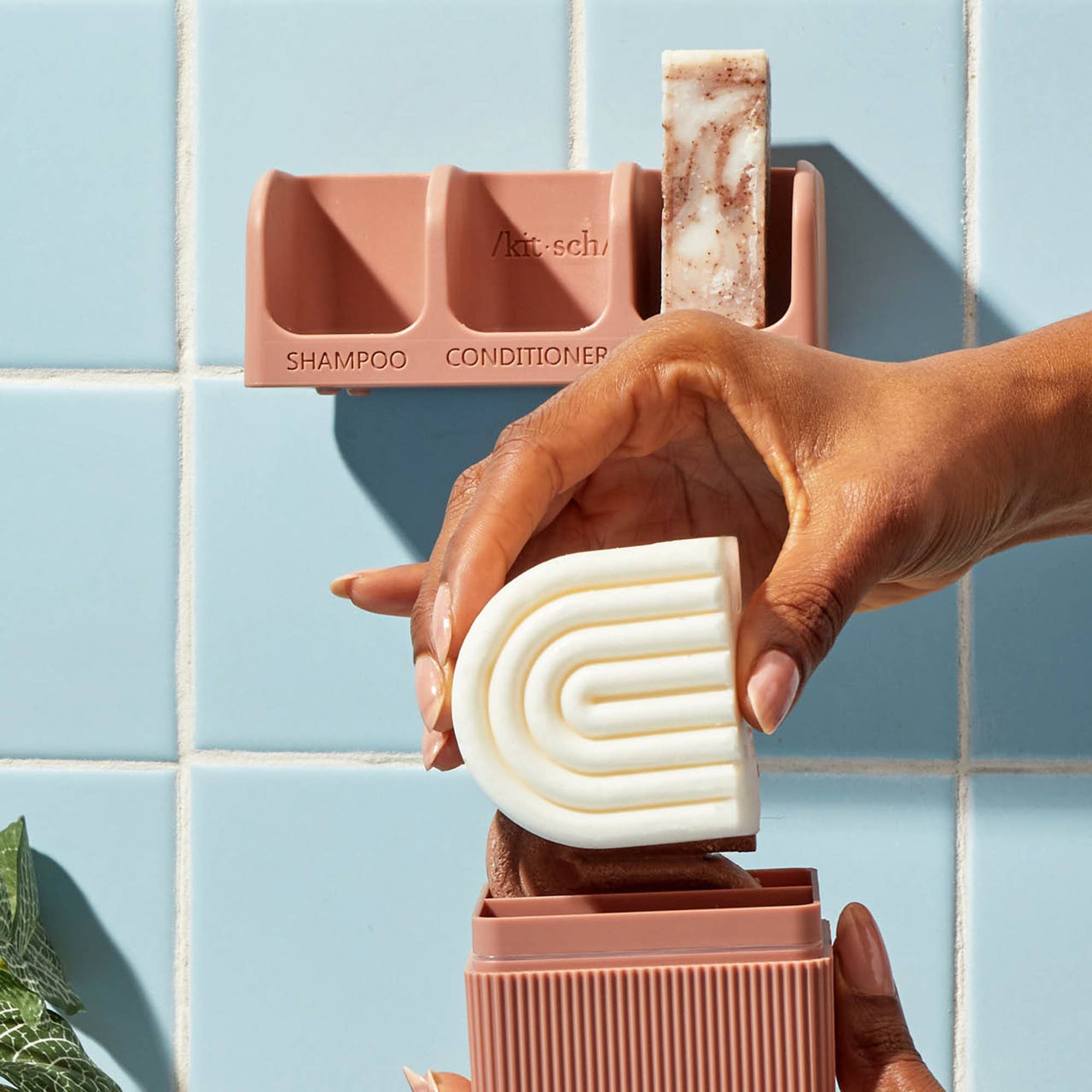 KITSCH - Wholesale Bath Soap Dish - Self-draining Soap Dish - Terracotta10