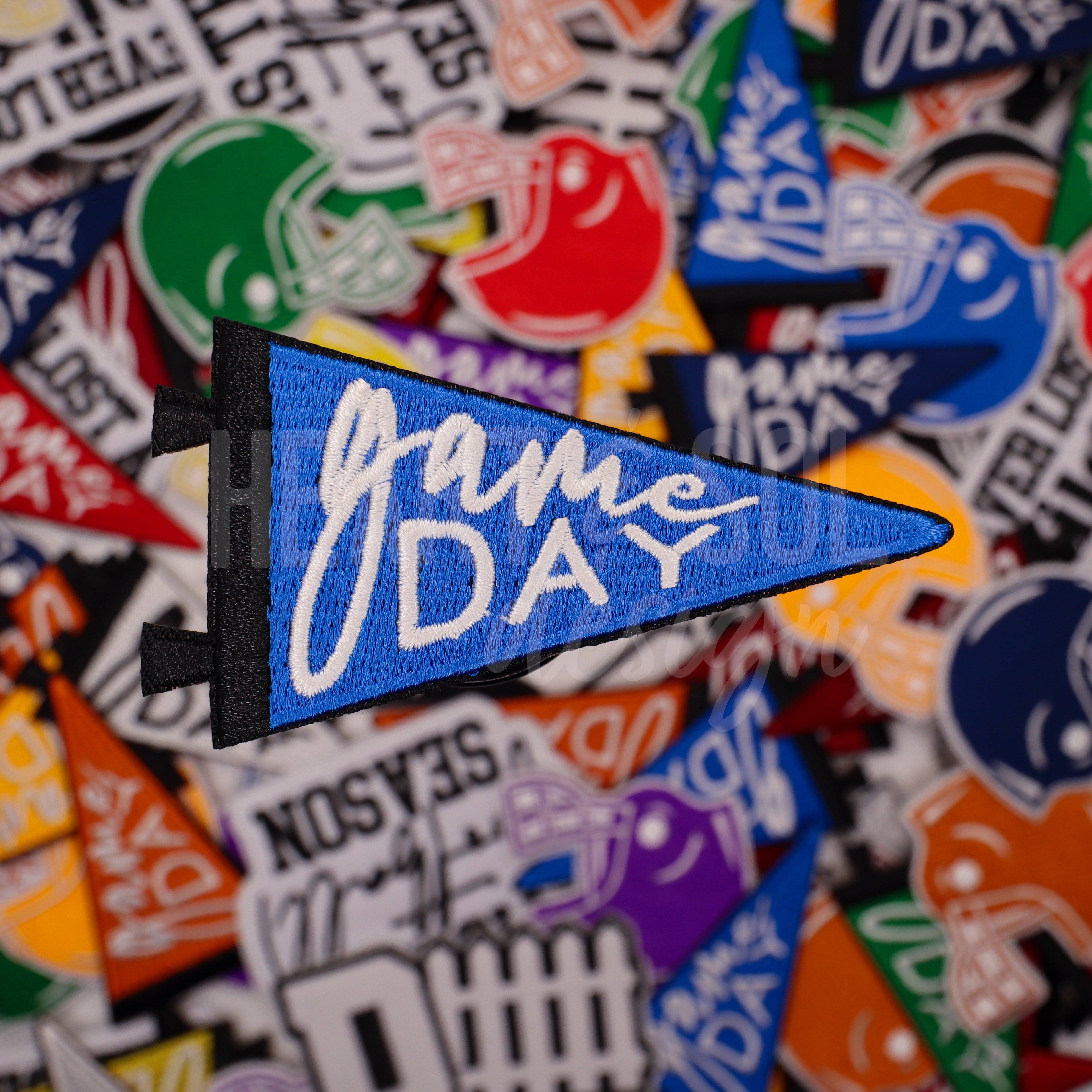 Heart & Sol Design - Wholesale Patch - GAME DAY PENNANT patch11
