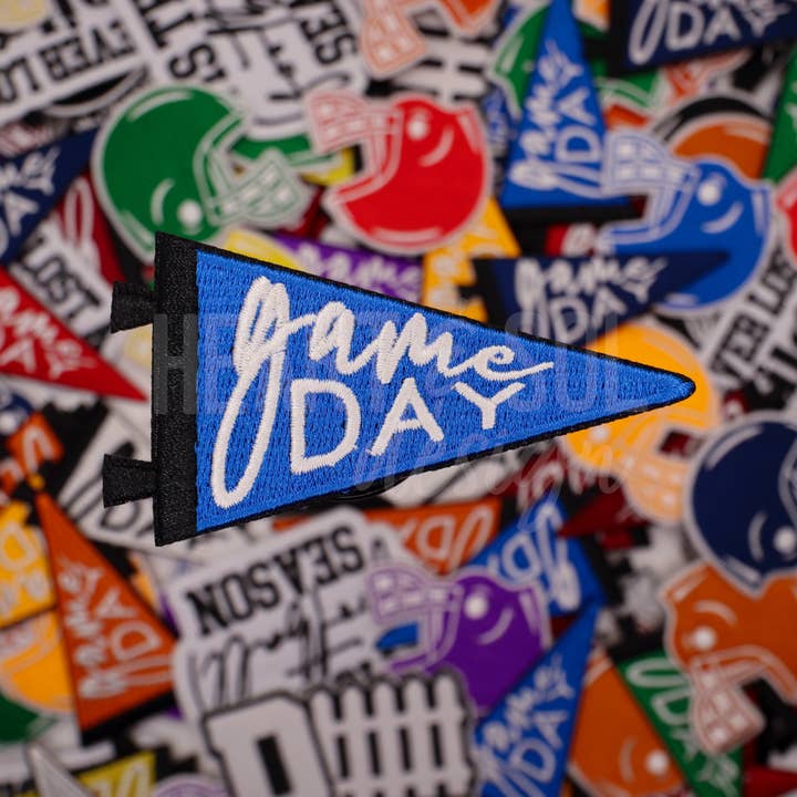 Heart & Sol Design - Wholesale Patch - GAME DAY PENNANT patch11