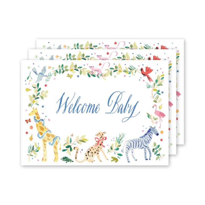 Animal Fete Milestone Cards for wholesale by Dogwood Hill