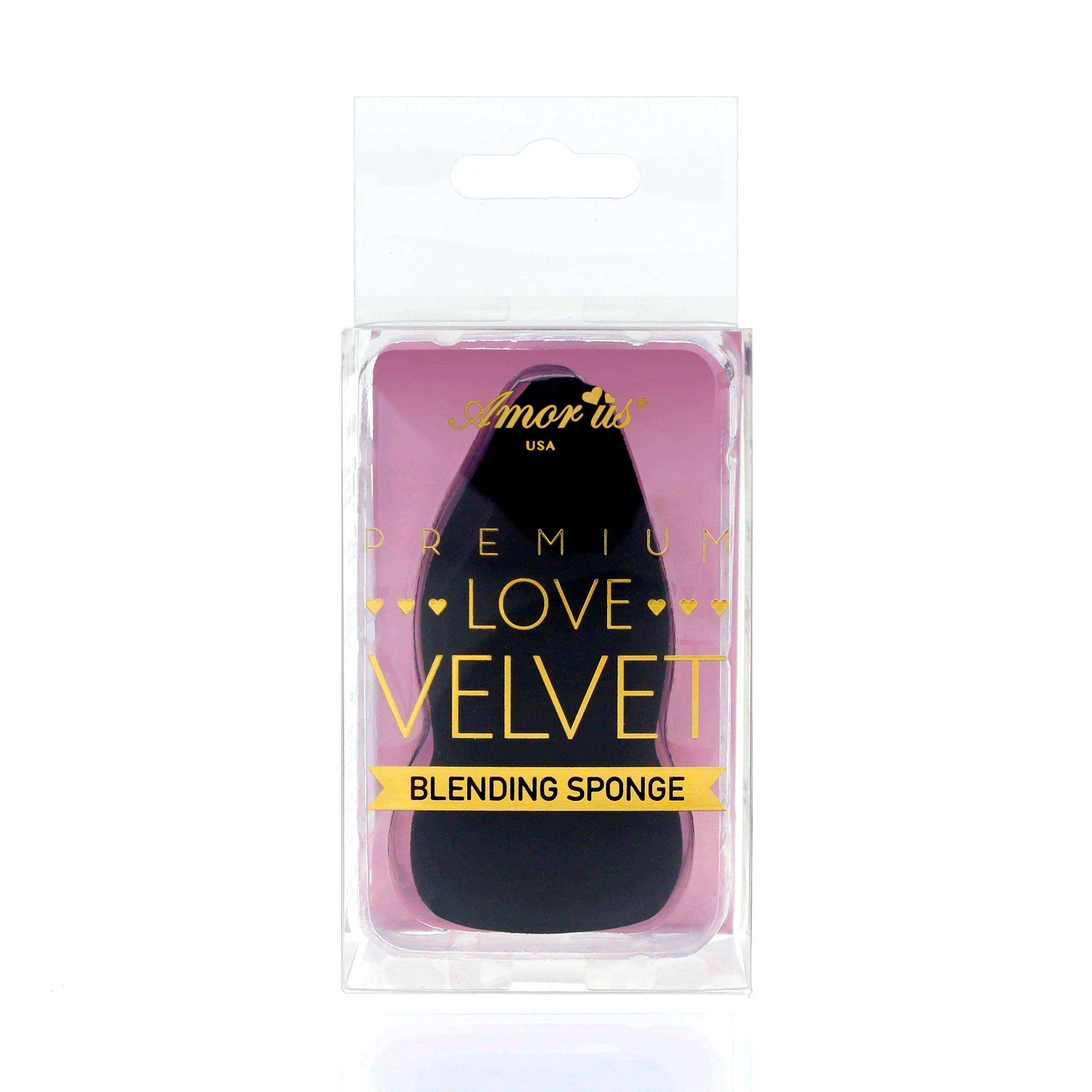 Amorus USA – wholesale Make-up sponge/blender – Love Velvet Sponge1