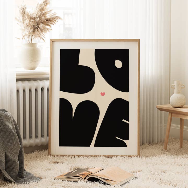 Nono Problemo - Wholesale Art Print - Art Print – Love Art Print –Black and White | Wall Art6