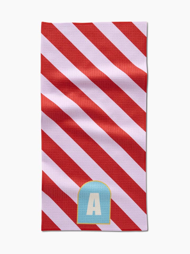 Toalha de Bar com Monograma de Geometria e Risca por atacado de Geometry