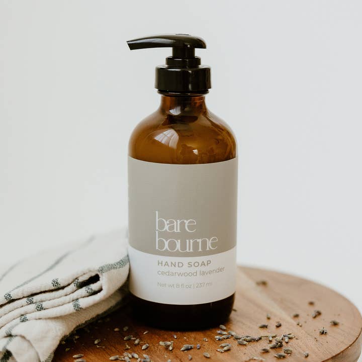 Bare Bourne - Wholesale Hand Soap/Wash - Cedarwood Lavender Liquid Hand Soap0