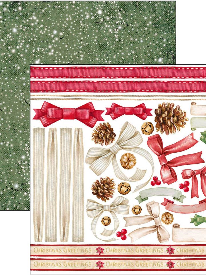 Christmas Vibes Pad 6x6 24/Pkg for wholesale by Ecstasy Crafts Distributing