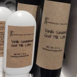 Goat Milk Lotion for wholesale by Farmhouse Creations LLC