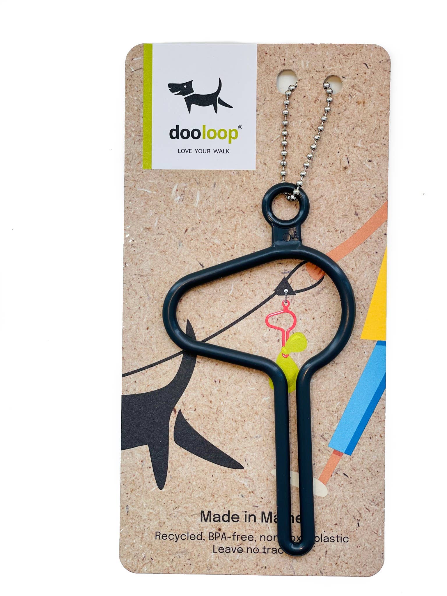 The dooloop by Houndswag LLC - Wholesale Pet Poop Bag Dispenser - Charcoal Dooloop POP Box3