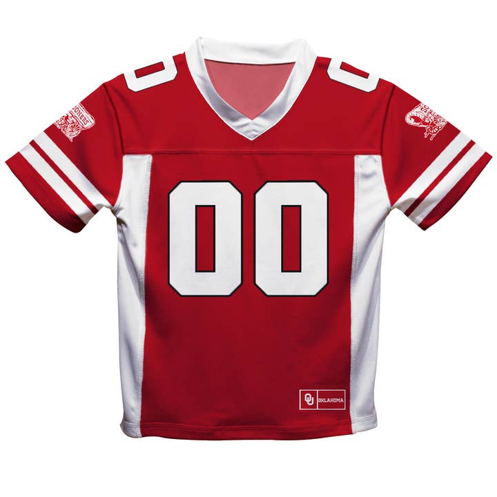 Oklahoma Sooners Game Day Red Boys Fashion Football T-Shirt for wholesale by Vive La Fete