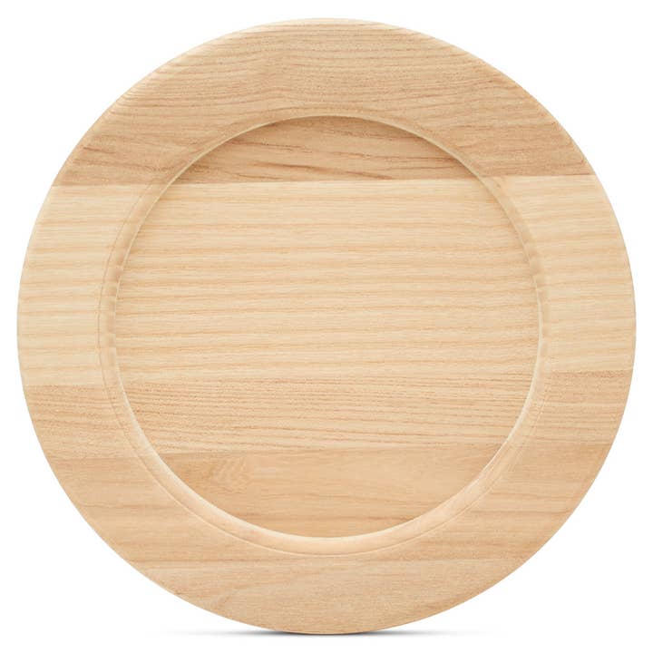 Woodpeckers Crafts - Wholesale DIY Craft Kit - Wooden Plate 7-1/5"