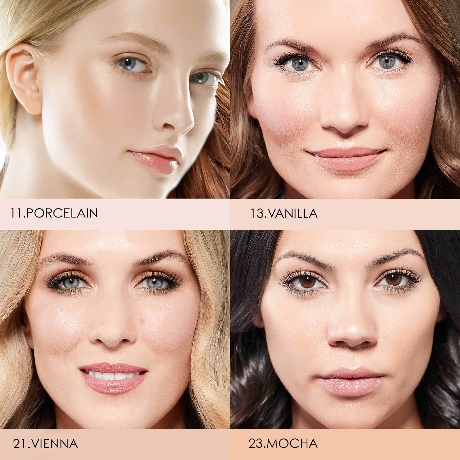 Mirenesse - Wholesale Foundation - Nieuwe 4st Starter Collageen Cushion Foundation - Licht3