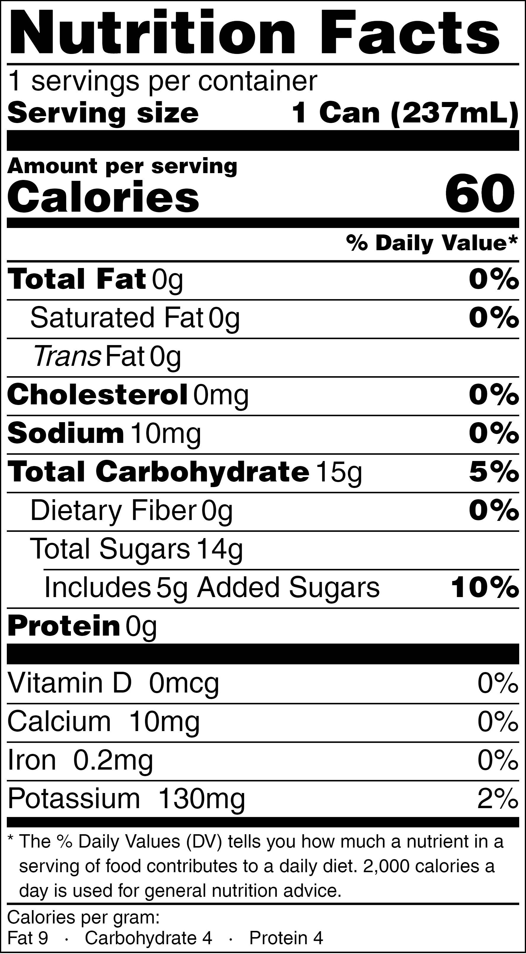 Blind Tiger Spirit-Free Cocktails - Wholesale Non-Alcoholic Aperitif/Mocktail - Blind Tiger Ward 8 - N/A cocktail - 4-pack2