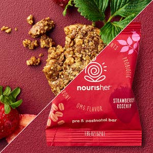 Nourisher - Wholesale Snack Bar - Prenatal/Postnatal Nutrition Bars - 6 Pack0