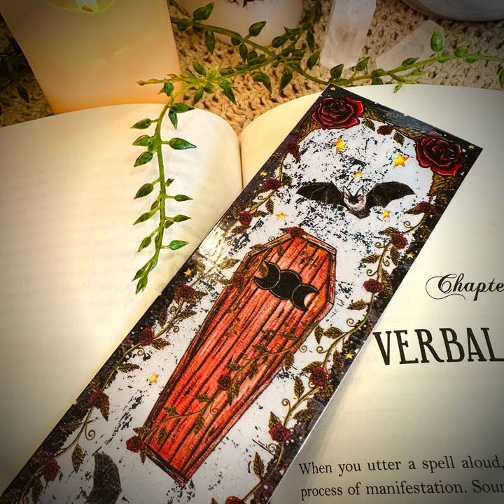 NOMAD Moon Magic - Vendita all'ingrosso Segnalibro - Segnalibro spaventoso con vibrazioni strane, perfetto per Halloween2