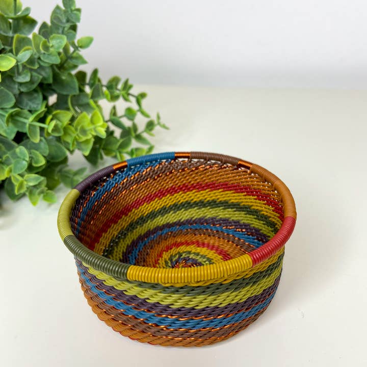 Eve & Nico Gifts & Home Decor - Wholesale Decorative Plate/Dish/Bowl - Tuna Tin - Earthy Rainbow3